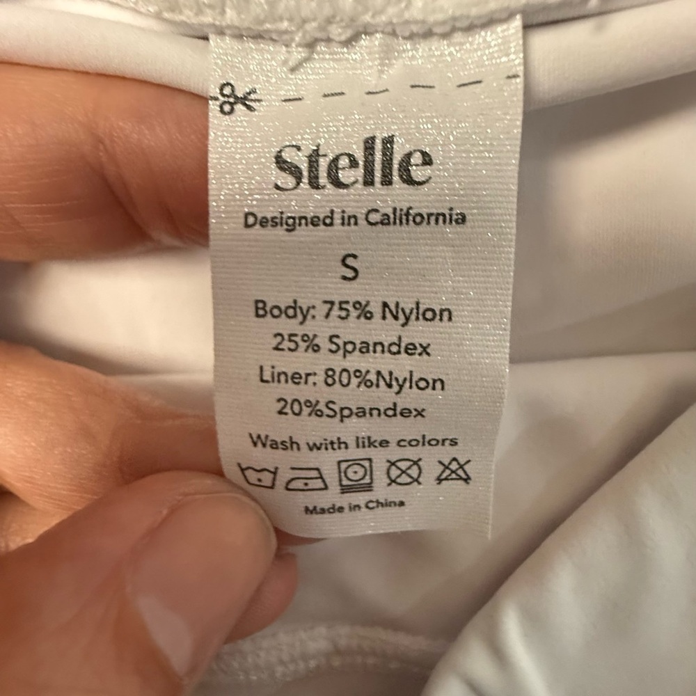 Stelle Women Tennis Skirt Golf Skorts Athletic High Waisted with Pockets Inner - Picture 10 of 11